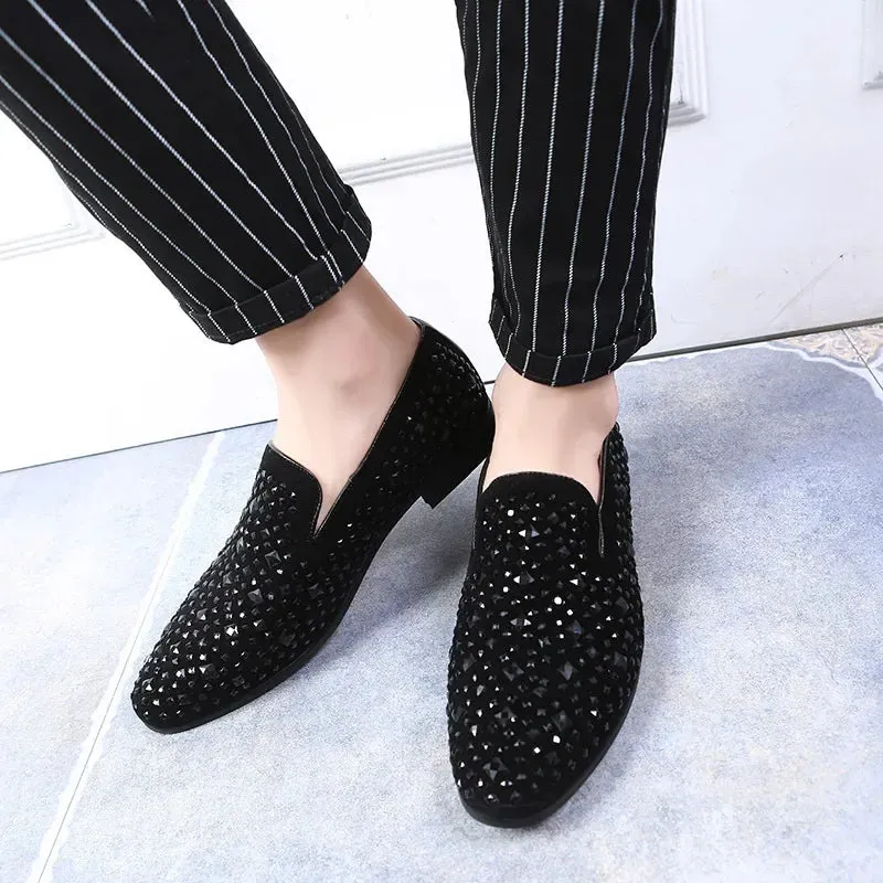 Luxury Loafer Spike Shoes