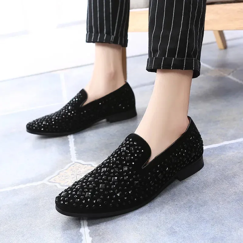 Luxury Loafer Spike Shoes