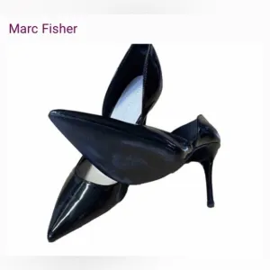 Marc Fisher Frisk Patent Leather Stiletto 3 1/2&quot; High Heels W10