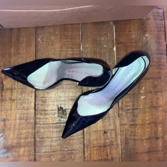 Marc Fisher Frisk Patent Leather Stiletto 3 1/2&quot; High Heels W10