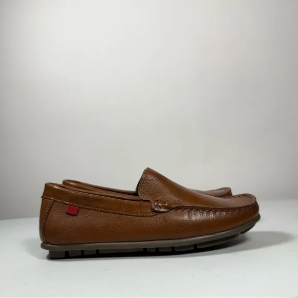 MARC JOSEPH NEW YORK Boy’s Leather Broadway Loafer Made in Brazil Cognac Size 4
