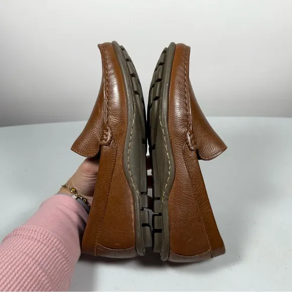 MARC JOSEPH NEW YORK Boy’s Leather Broadway Loafer Made in Brazil Cognac Size 4