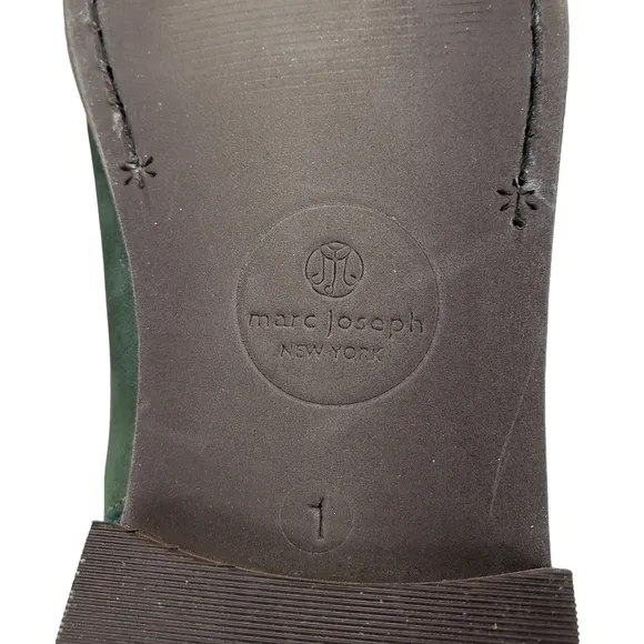 Marc Joseph | NIB Webster Bootie Emerald Nubuck Leather Pull On Boots Boy's 1