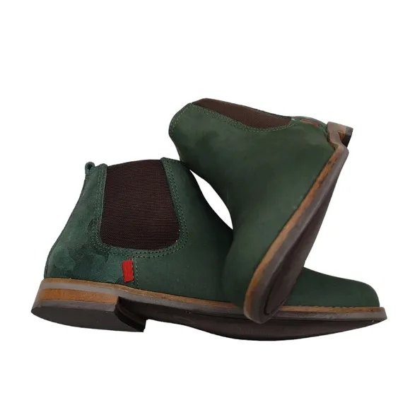 Marc Joseph | NIB Webster Bootie Emerald Nubuck Leather Pull On Boots Boy's 1