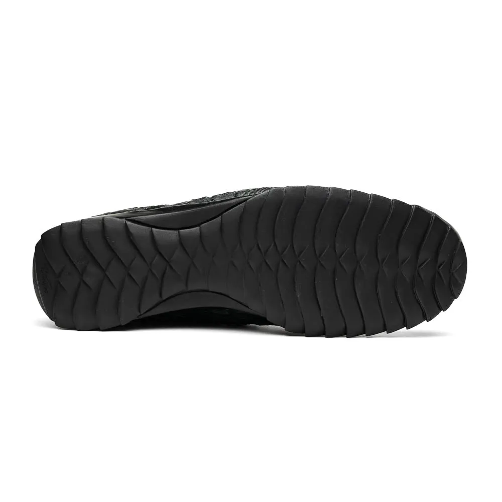 Marco Di Milano Kratos in Green Caiman Crocodile Sneakers