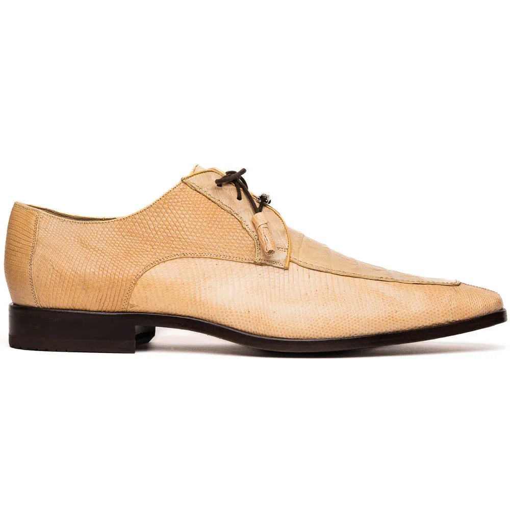 Marco Di Milano Merida in Orix Caiman & Lizard Derby Dress Shoes