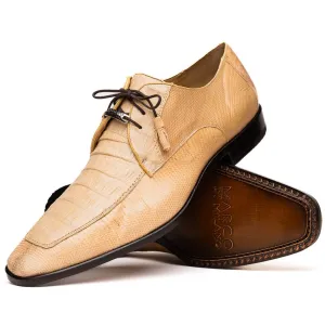 Marco Di Milano Merida in Orix Caiman & Lizard Derby Dress Shoes