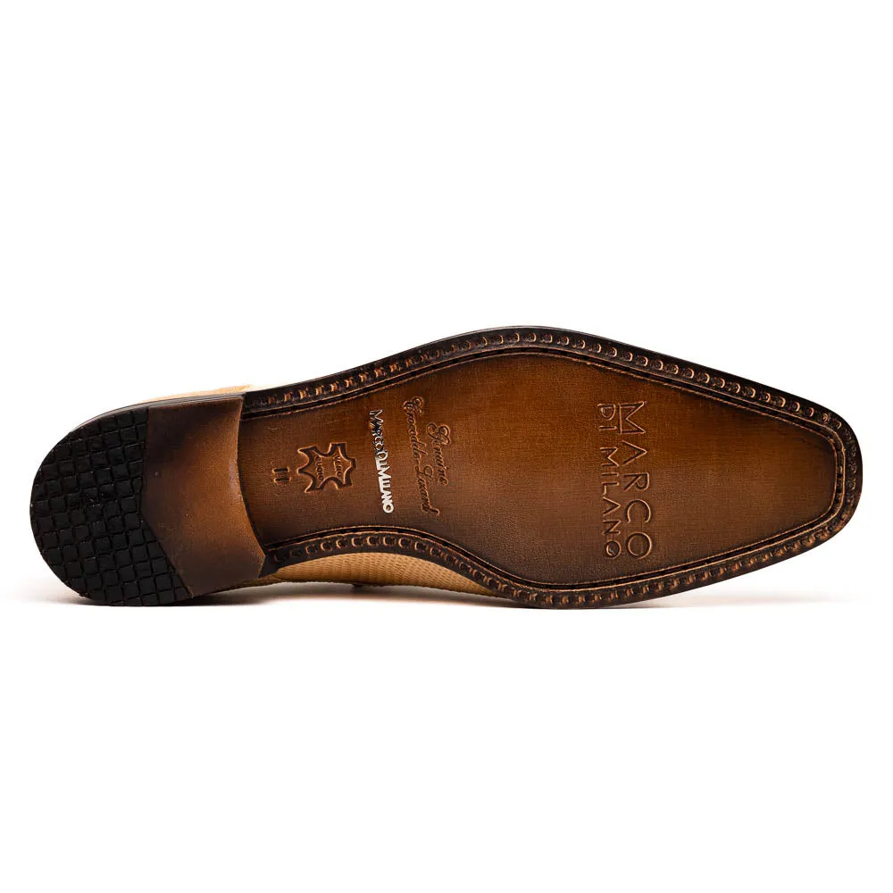 Marco Di Milano Merida in Orix Caiman & Lizard Derby Dress Shoes