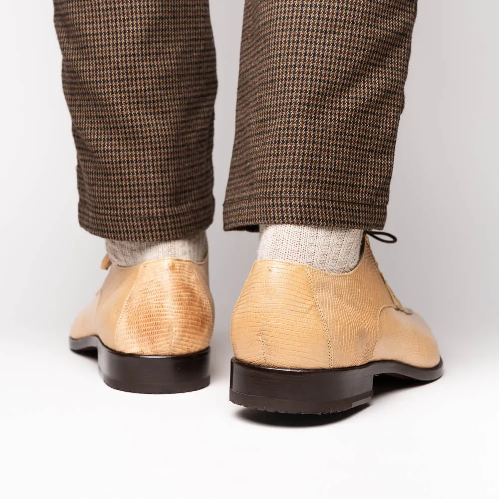 Marco Di Milano Merida in Orix Caiman & Lizard Derby Dress Shoes
