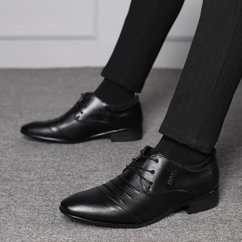 Men's Casual Business Small White Shoes