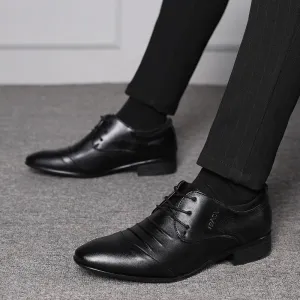 Men's Casual Business Small White Shoes