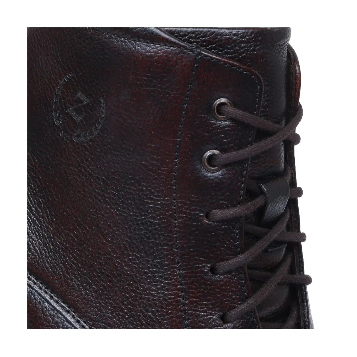 Men’s Leather Boots with Zipper 3572 | High Ankle Boots