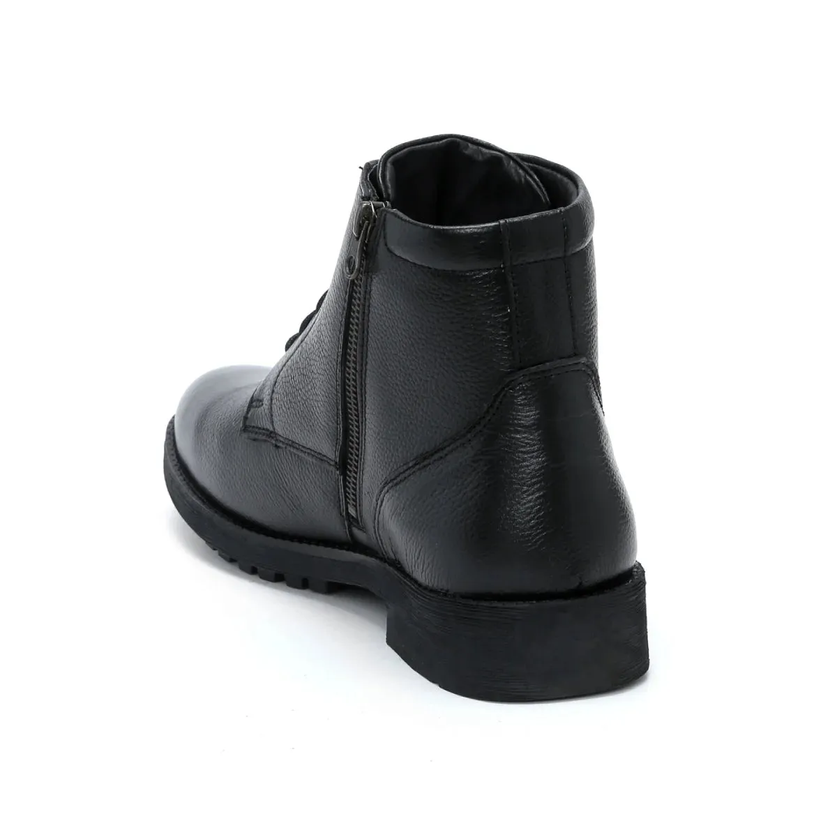 Men’s Leather Boots with Zipper 3572 | High Ankle Boots