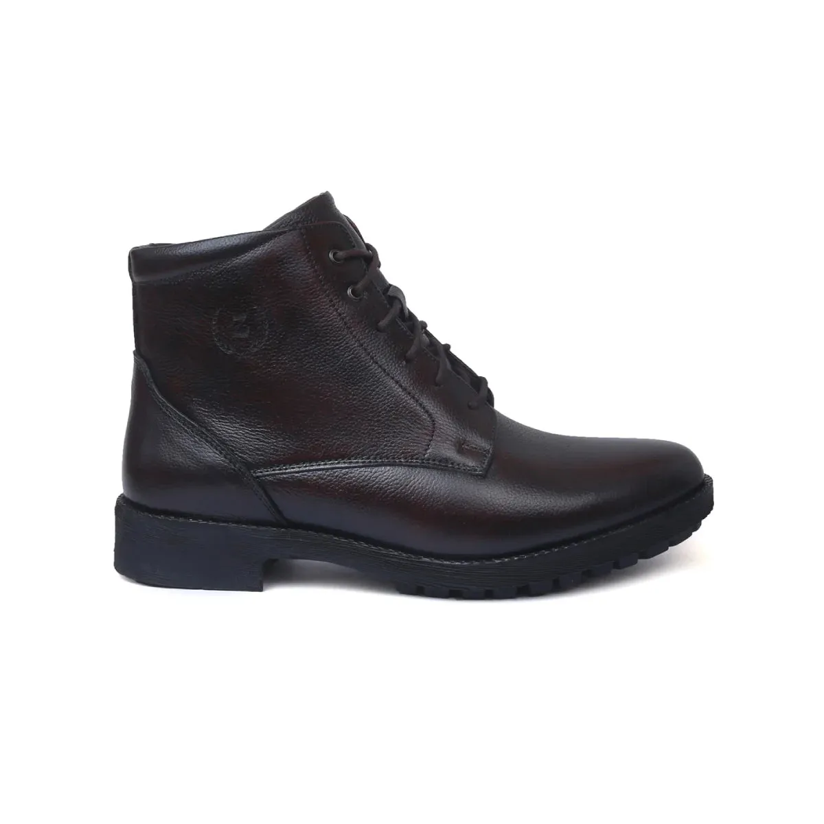 Men’s Leather Boots with Zipper 3572 | High Ankle Boots
