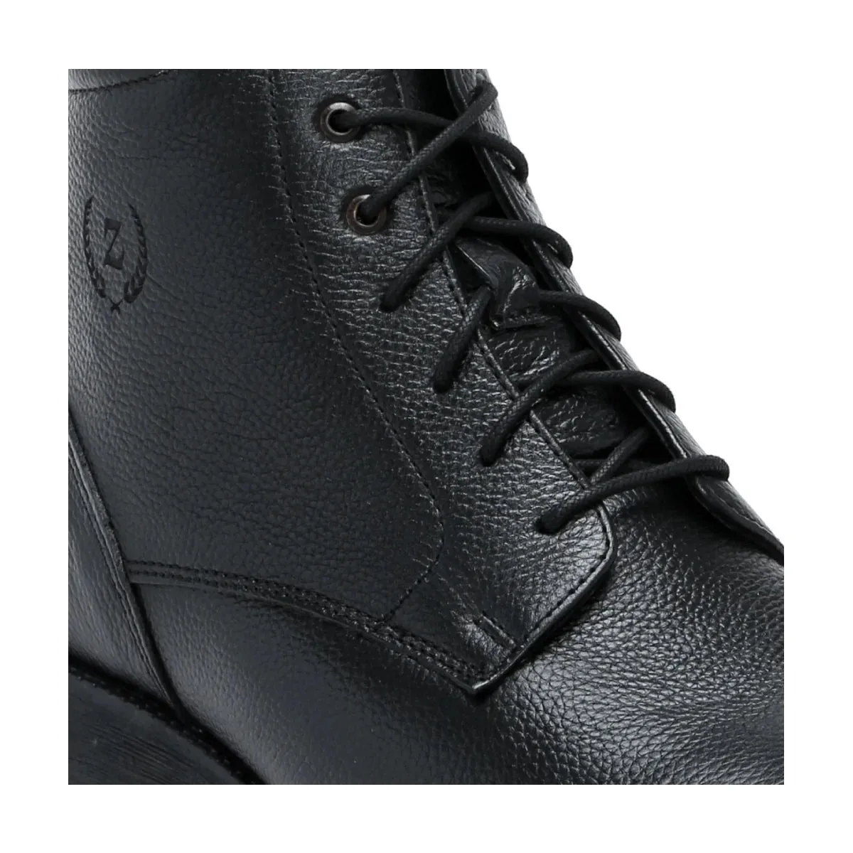Men’s Leather Boots with Zipper 3572 | High Ankle Boots
