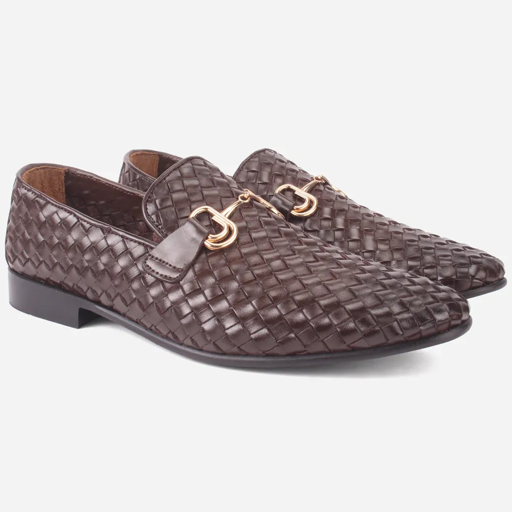 Men's "NEIR" Formal Leather Slip-ons Dress Shoes