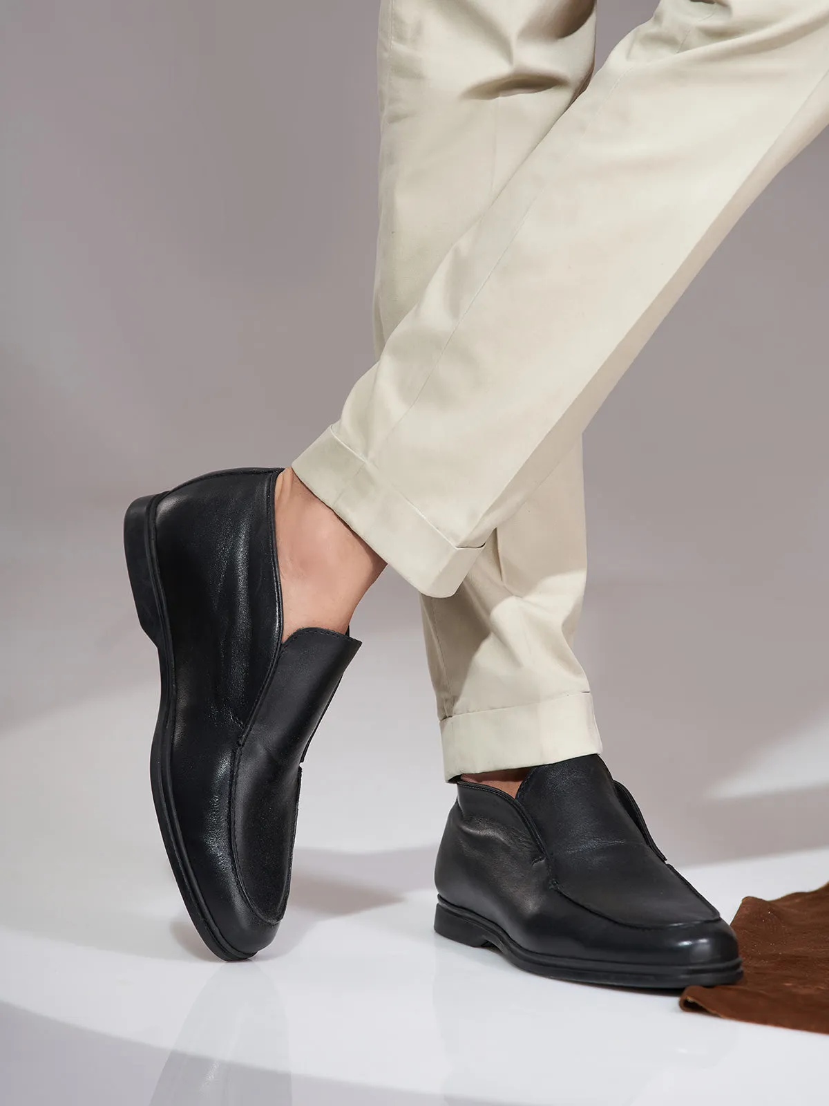 Mens "TAINI" Formal Leather Slip On Shoes
