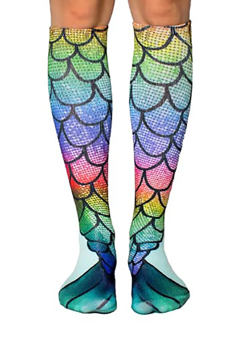 Mermaid Knee High Socks