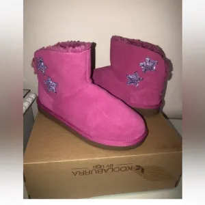 NEW Koolaburra by UGG Koola Star Mini Girls' Winter Boots 4 Youth