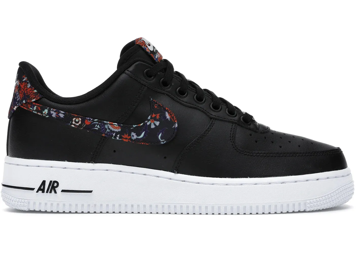 Nike Air Force 1 Low Black Floral