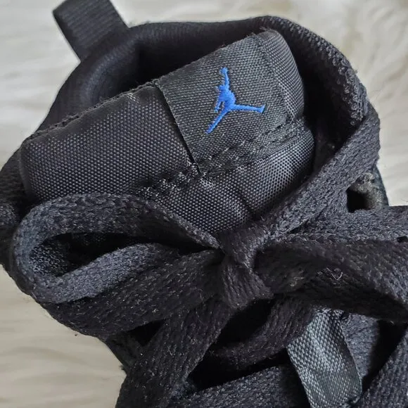 Nike Air Jordan Black/Blue Kid's 1 Retro High OG ‘Patent Bred’ SZ 10C