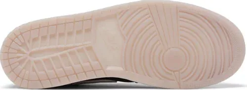 Nike Mens Air Jordan 1 Low SE Sneakers - 'Black Iced Lilac'