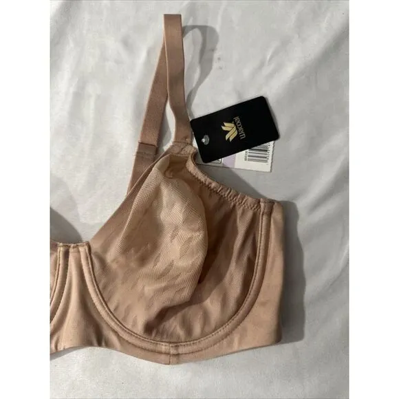 NWT $72 Wacoal [ 34D ] Elevated‎ Allure Full Coverage Underwire Bra RoeBuck Nude
