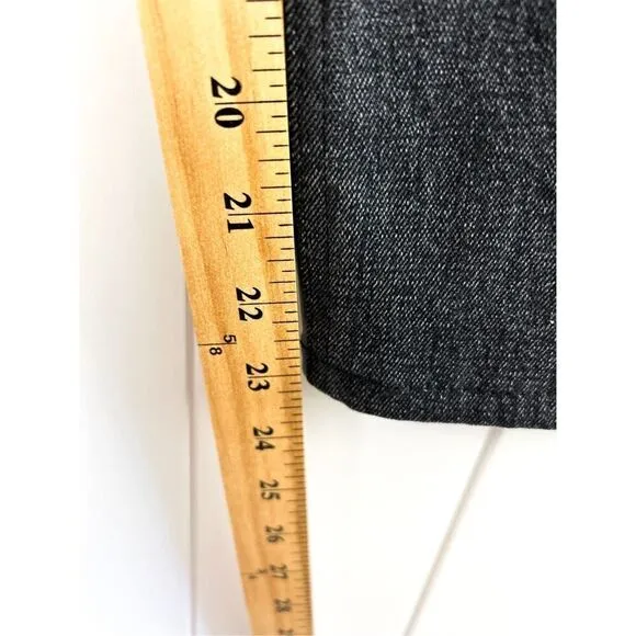 NWT Abercrombie Vegan Leather Ankle Straight Ultra High Rise Black Jeans 26 2 S