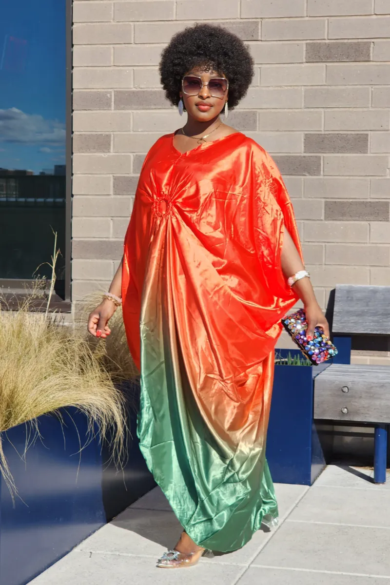 OCEANE SATIN ORANGE
