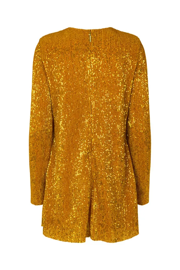 ODIS DRESS | GOLD