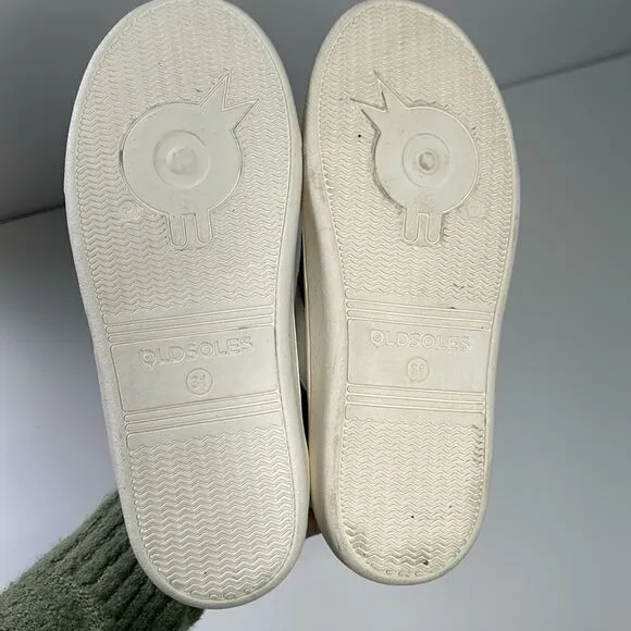 Old Soles Leather High Top Shoes NWOB