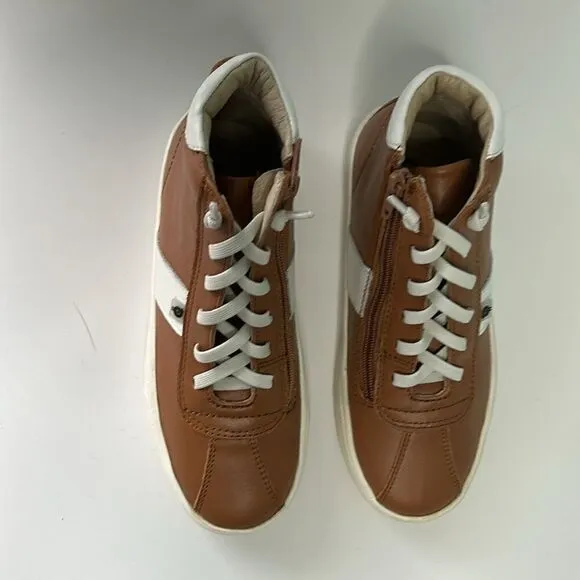Old Soles Leather High Top Shoes NWOB