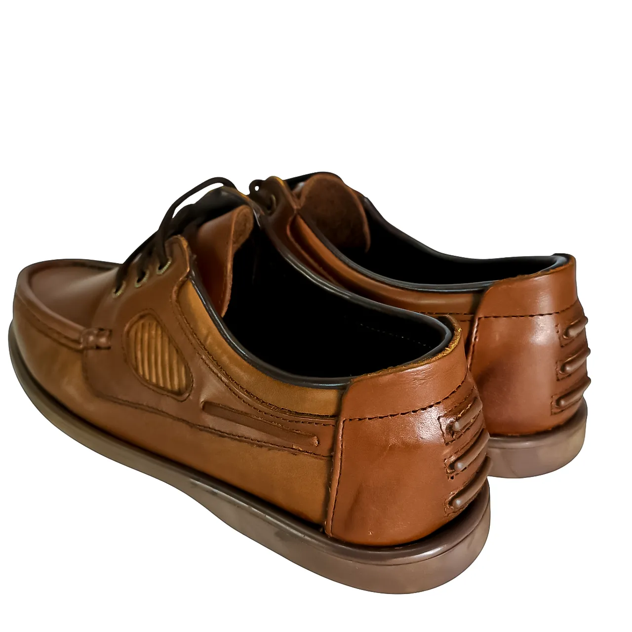 Oregon Genuine Leather mid brown Shoe