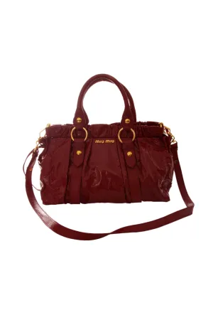 Patent Red Bag