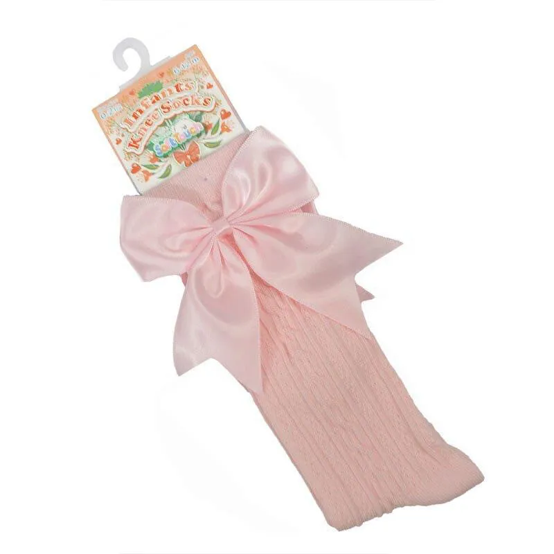 Pink Knee High Socks