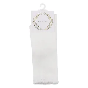 POINTELLE KNEE HIGH SOCKS - 3 COLOURS