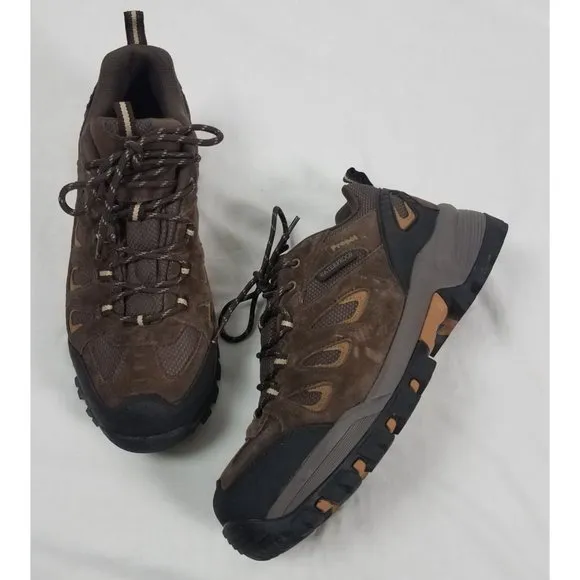 Propet Men's Sz. 11 Waterproof Ridge Walker Low Hiking Boot In Brown