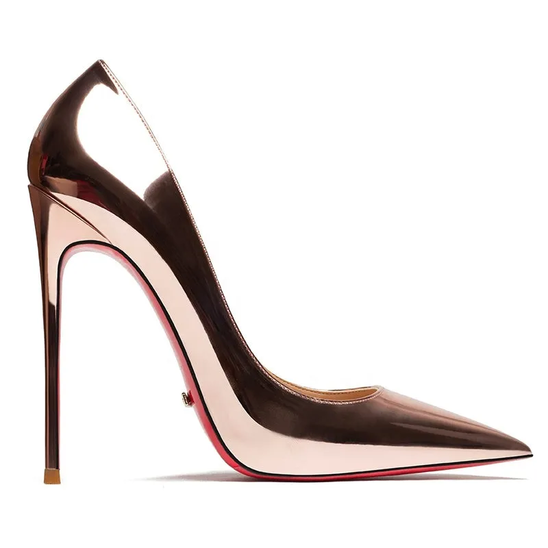 Putian Sexy  Patent PU Leather Pumps Stilettos