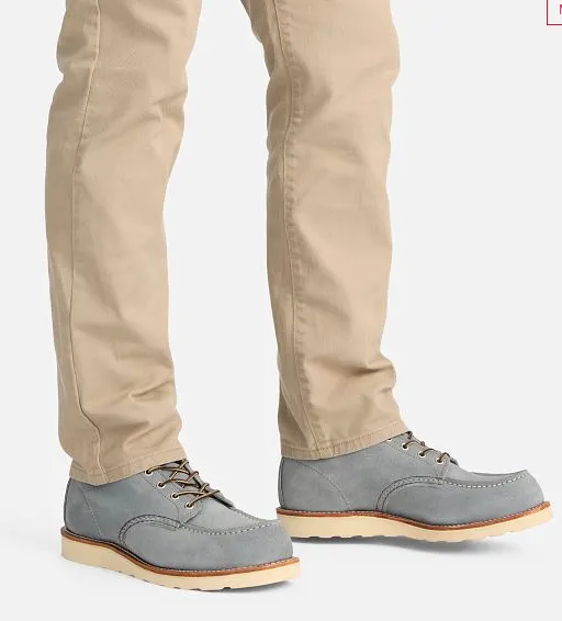 Red Wing Heritage Moc Toe Dusty Blue