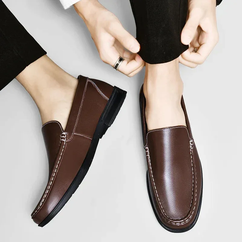 Regent Stroll: Stylish Vegan Leather Comfort Shoes