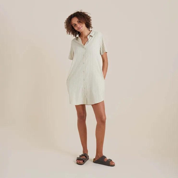 Roark Bless Up Dress in Eucalyptus