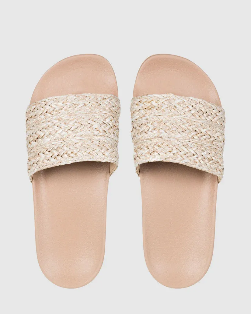Roxy Slippy Jute - Taupe