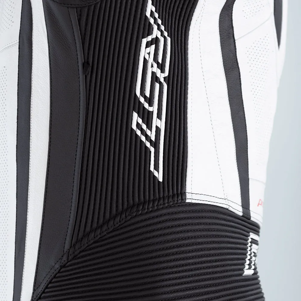 RST PRO SERIES EVO AIRBAG CE 1-PC SUIT [WHITE/BLACK]