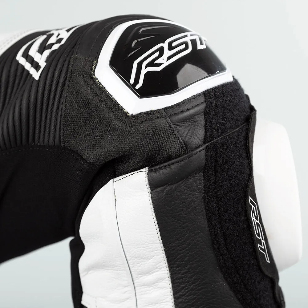 RST PRO SERIES EVO AIRBAG CE 1-PC SUIT [WHITE/BLACK]