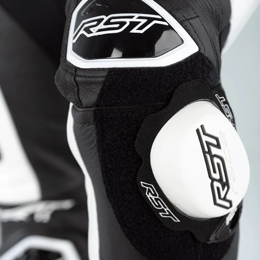 RST PRO SERIES EVO AIRBAG CE 1-PC SUIT [WHITE/BLACK]