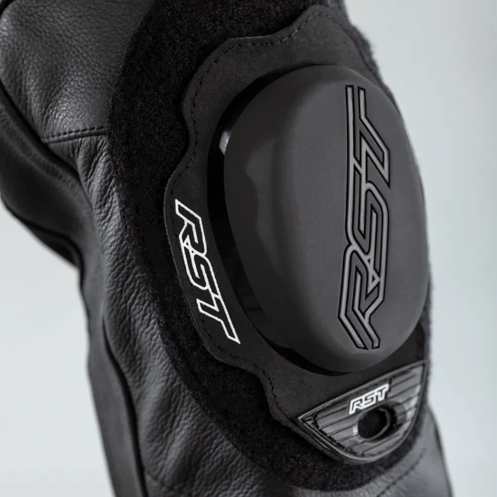 RST SABRE CE LEATHER SHORT LEG PANT [BLACK]