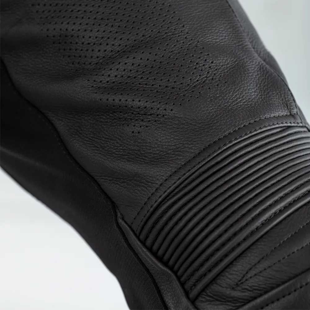 RST SABRE CE LEATHER SHORT LEG PANT [BLACK]