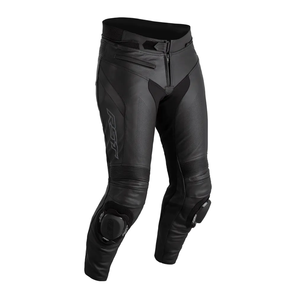 RST SABRE CE LEATHER SHORT LEG PANT [BLACK]