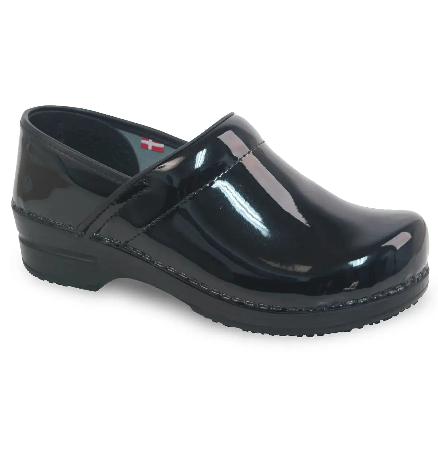 Sanita Sabel  Patent Leather Women's Chef Clog
