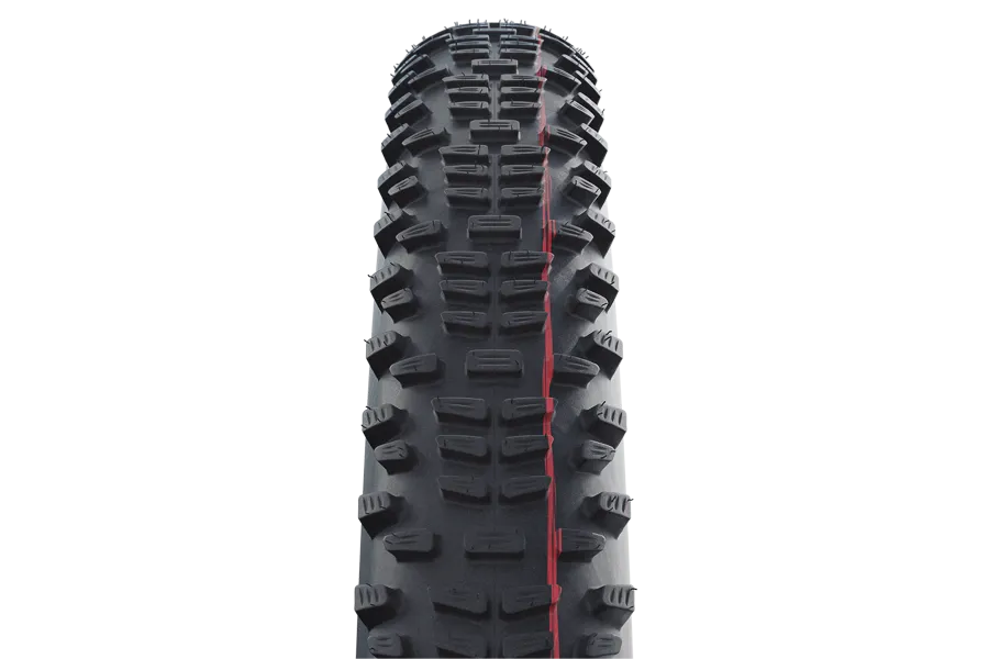 Schwalbe Tyre Racing Ralph 29 x 2.35 Evolution Folding Addix Speed (red) TL-Easy SuperRace Transparent Sidewall HS490
